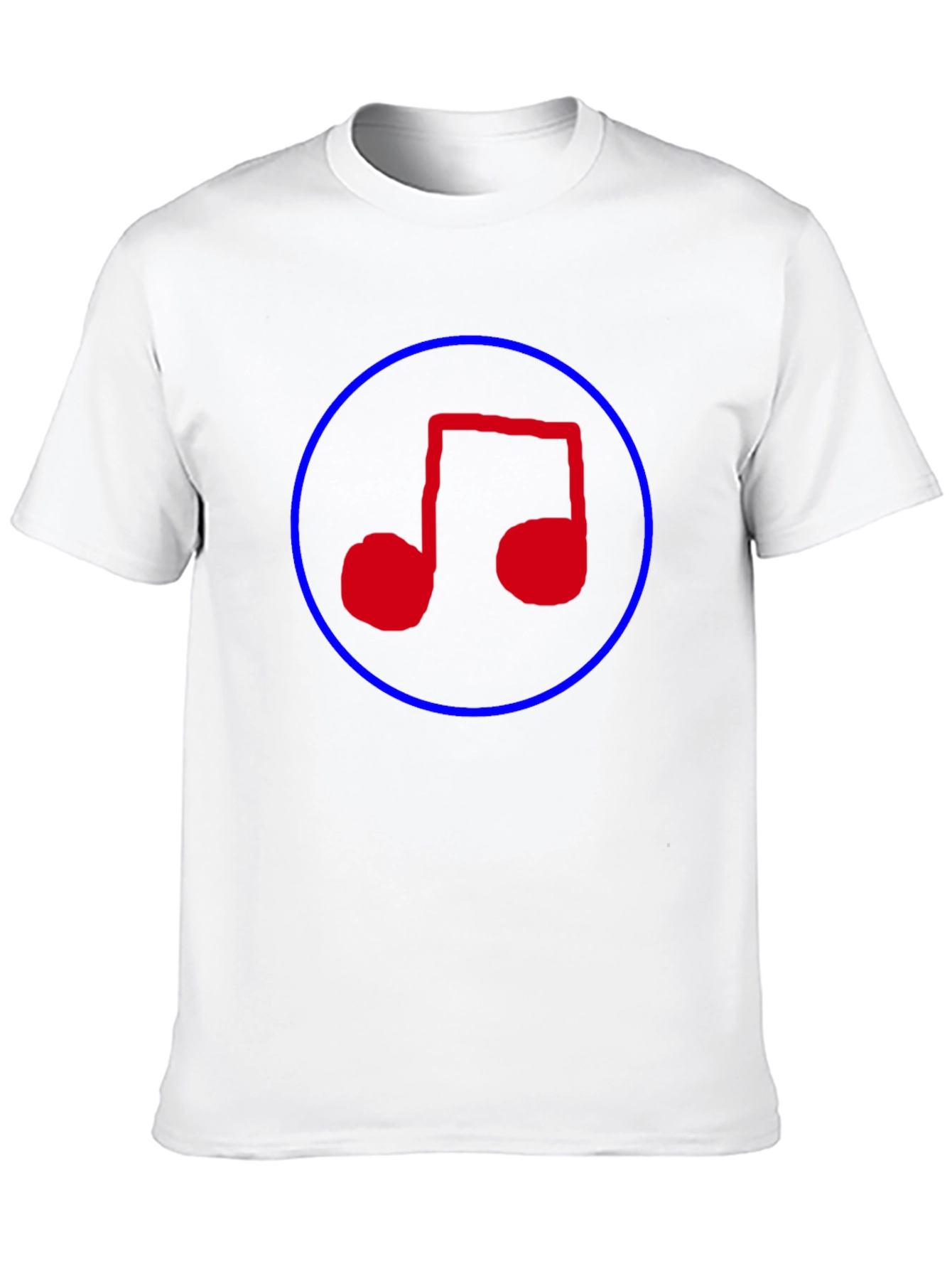 Music Note T-Shirt - Black