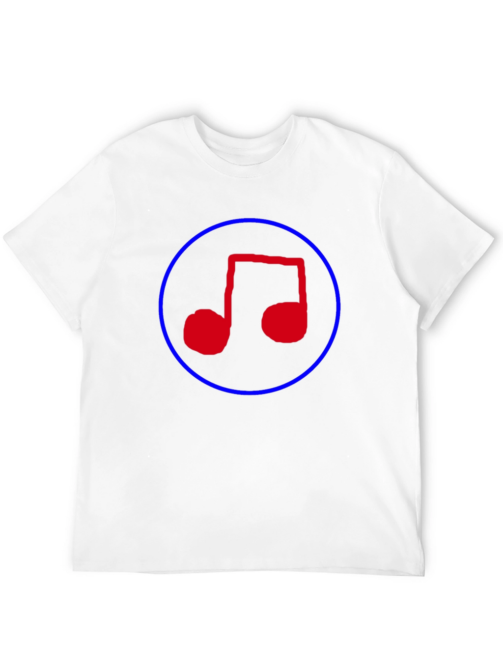 Music Note T-Shirt - Black