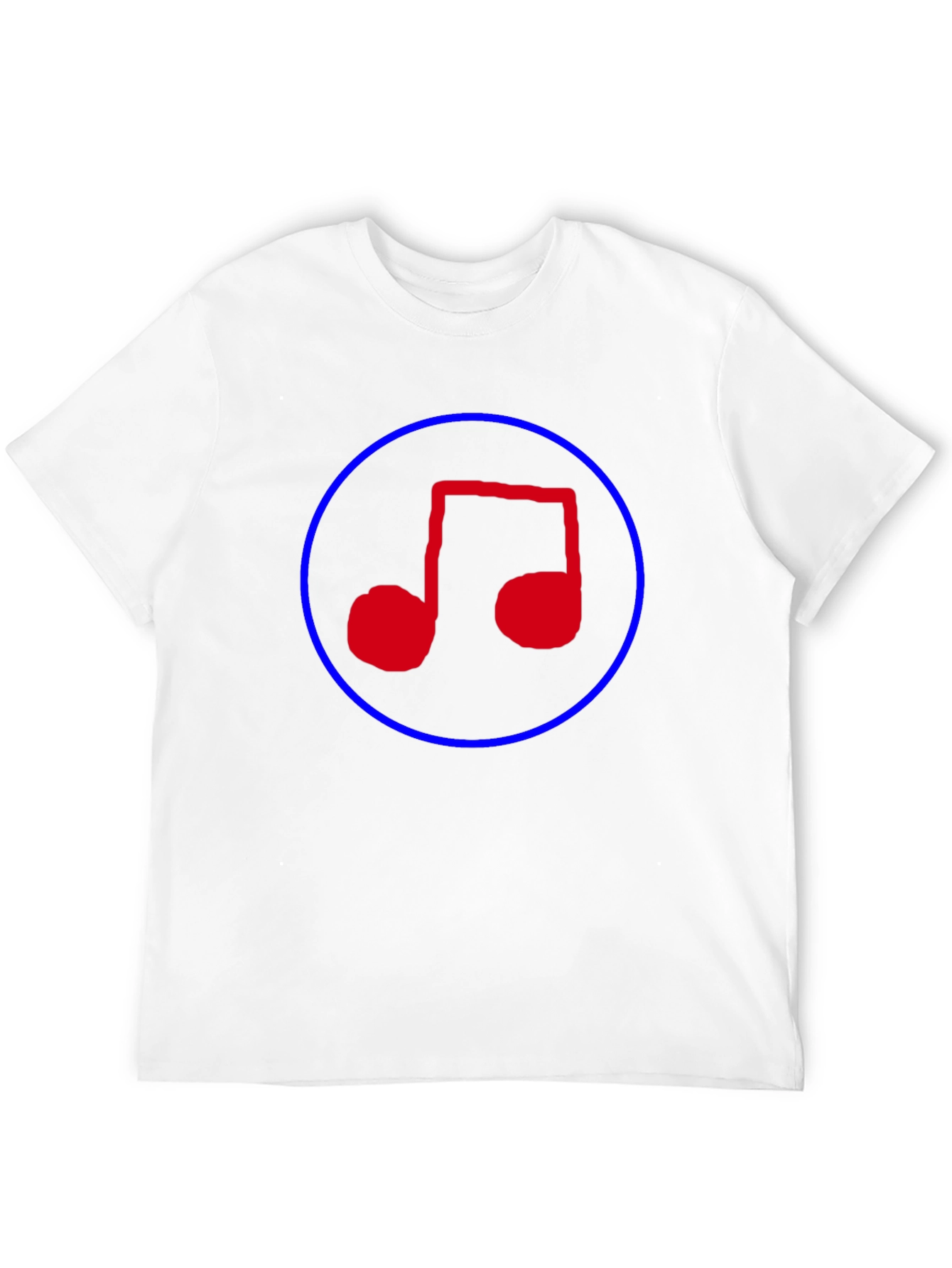 Music Note T-Shirt - Black