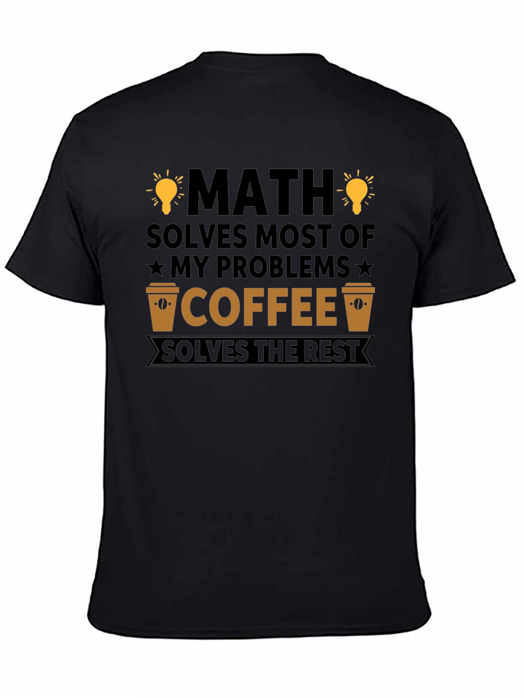 Math and Coffee Graphic Tee