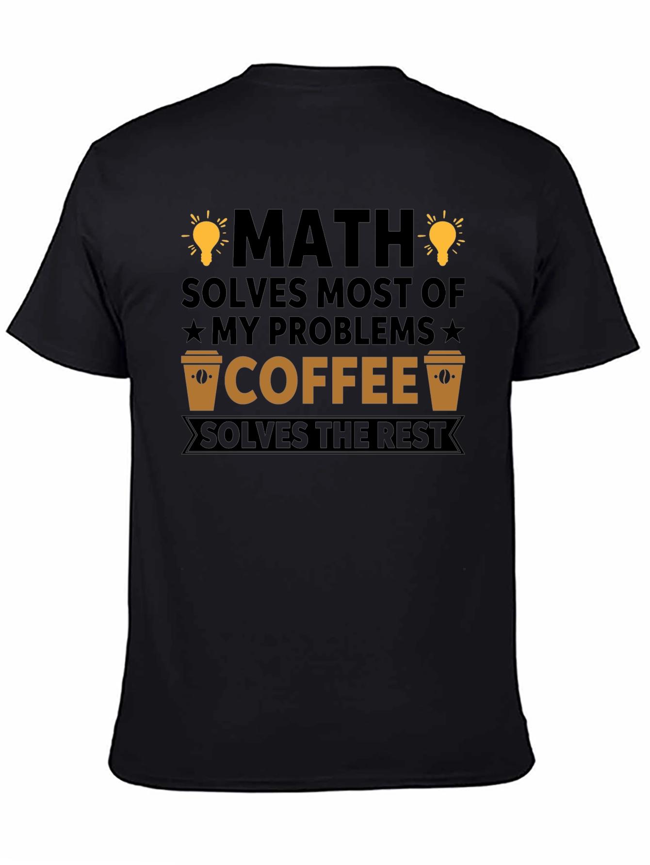Math and Coffee Graphic Tee