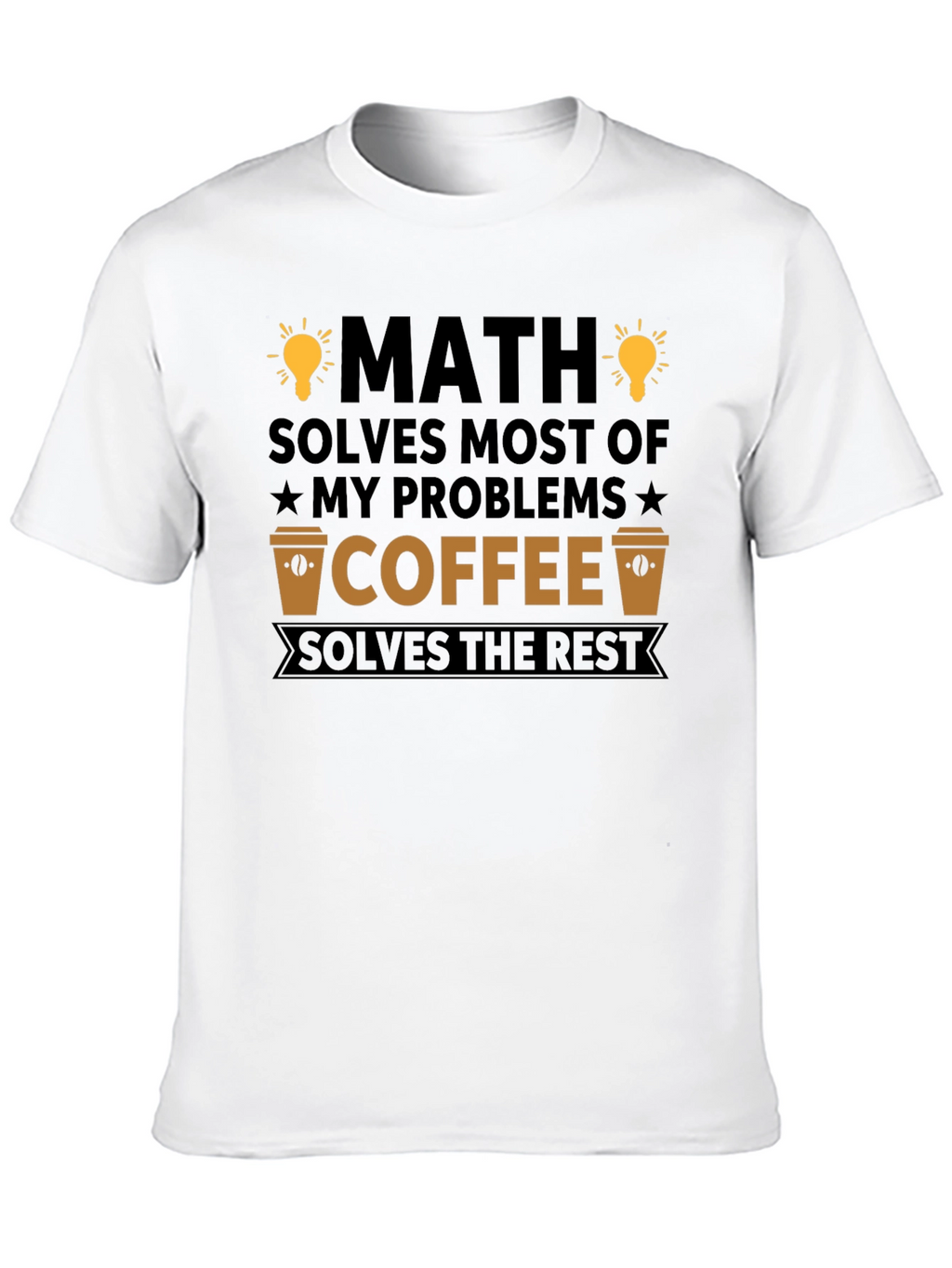 Math and Coffee Graphic Tee