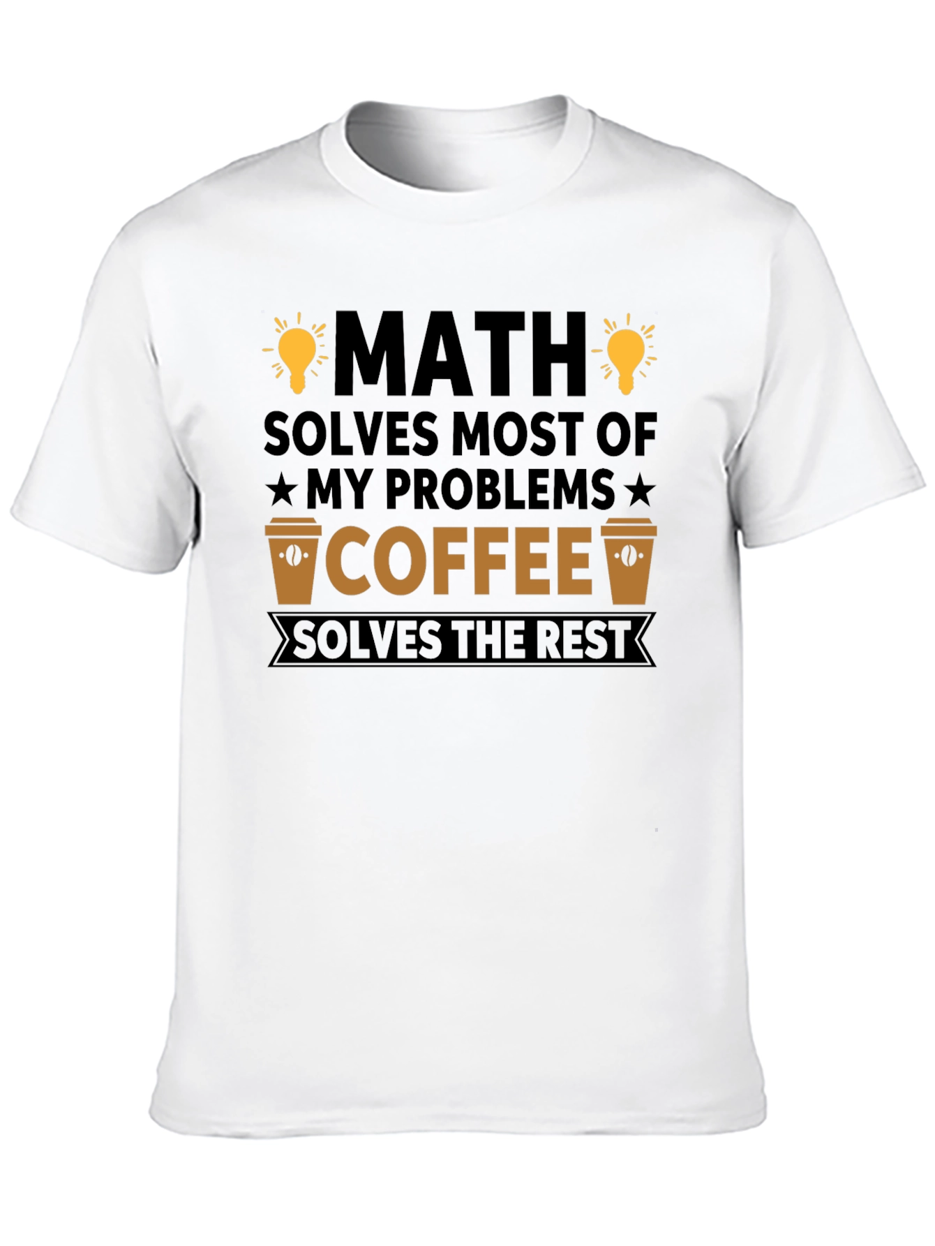 Math and Coffee Graphic Tee
