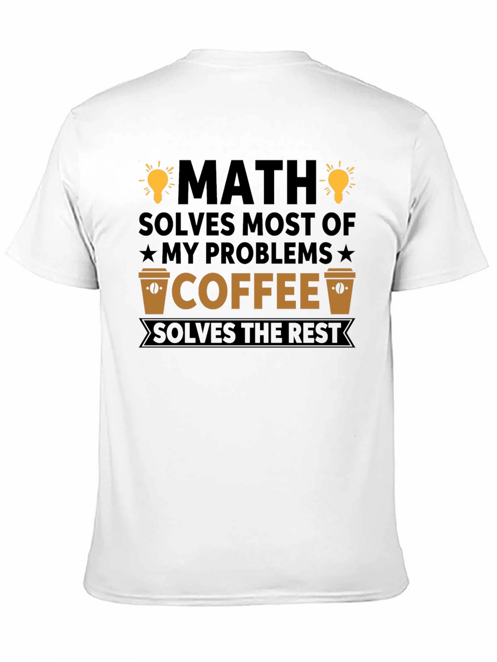 Math and Coffee Graphic Tee