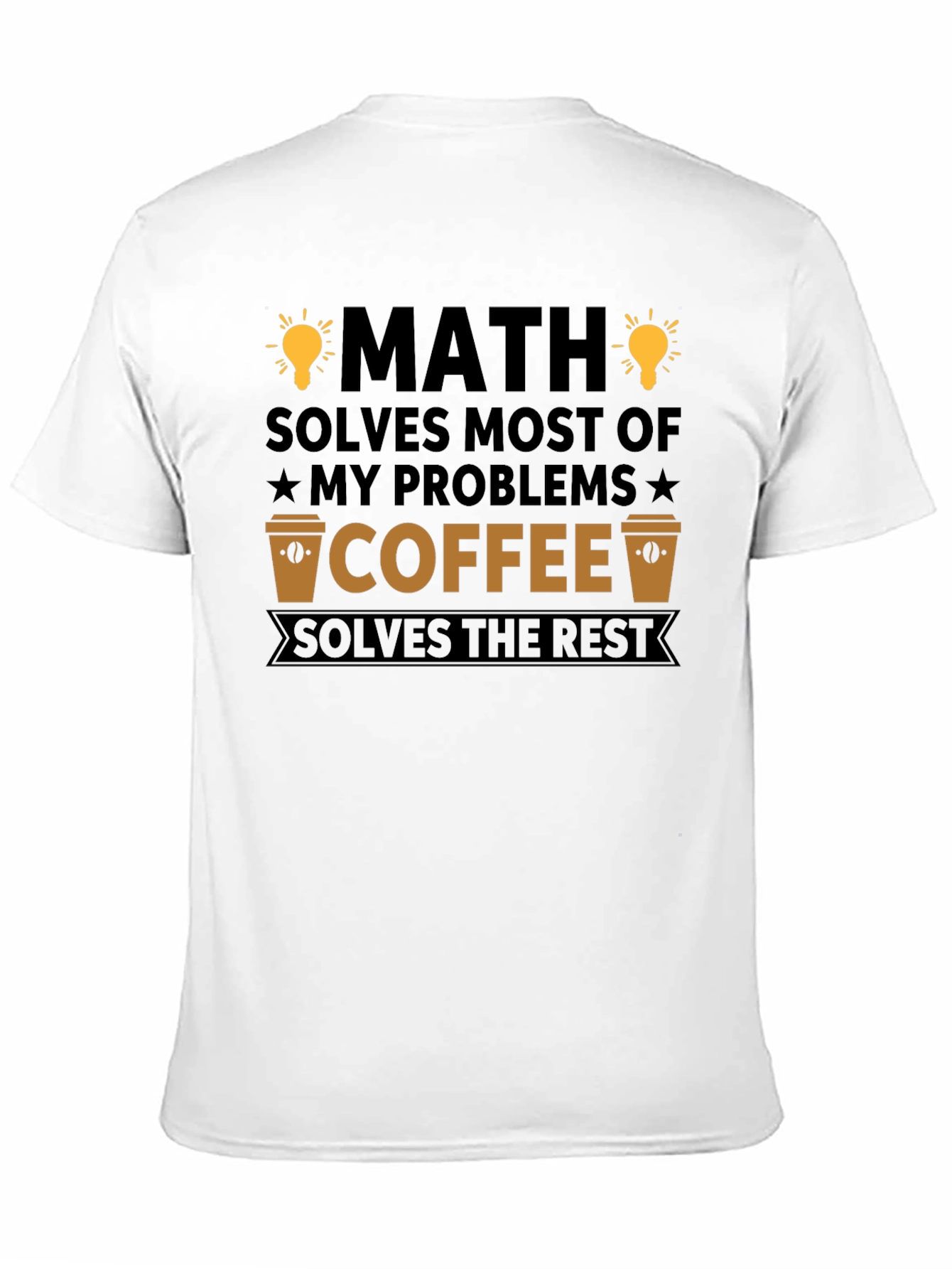 Math and Coffee Graphic Tee