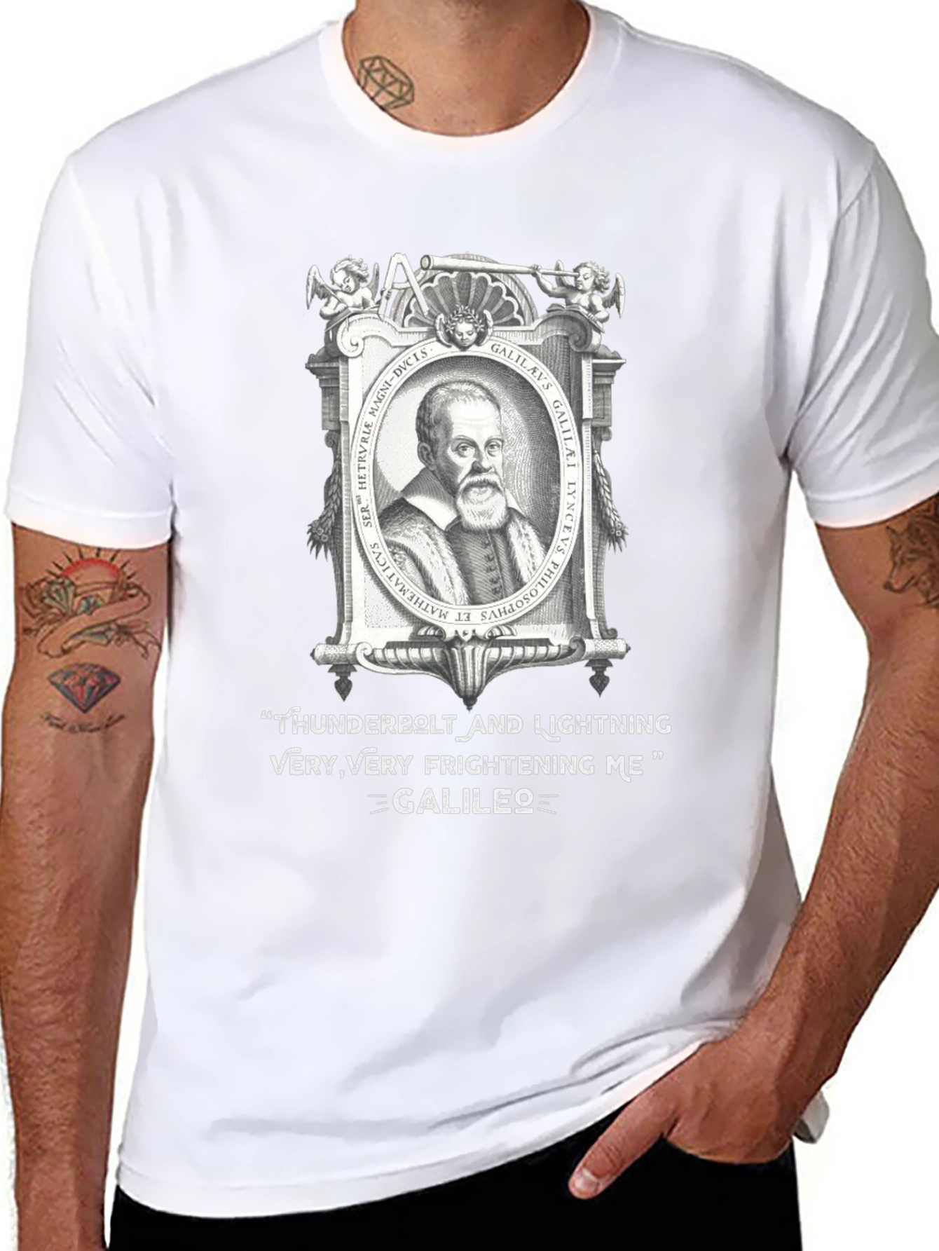 Galileo Thunderbolt Graphic T-Shirt