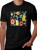 Summer Vibes Graphic T-Shirt - Black