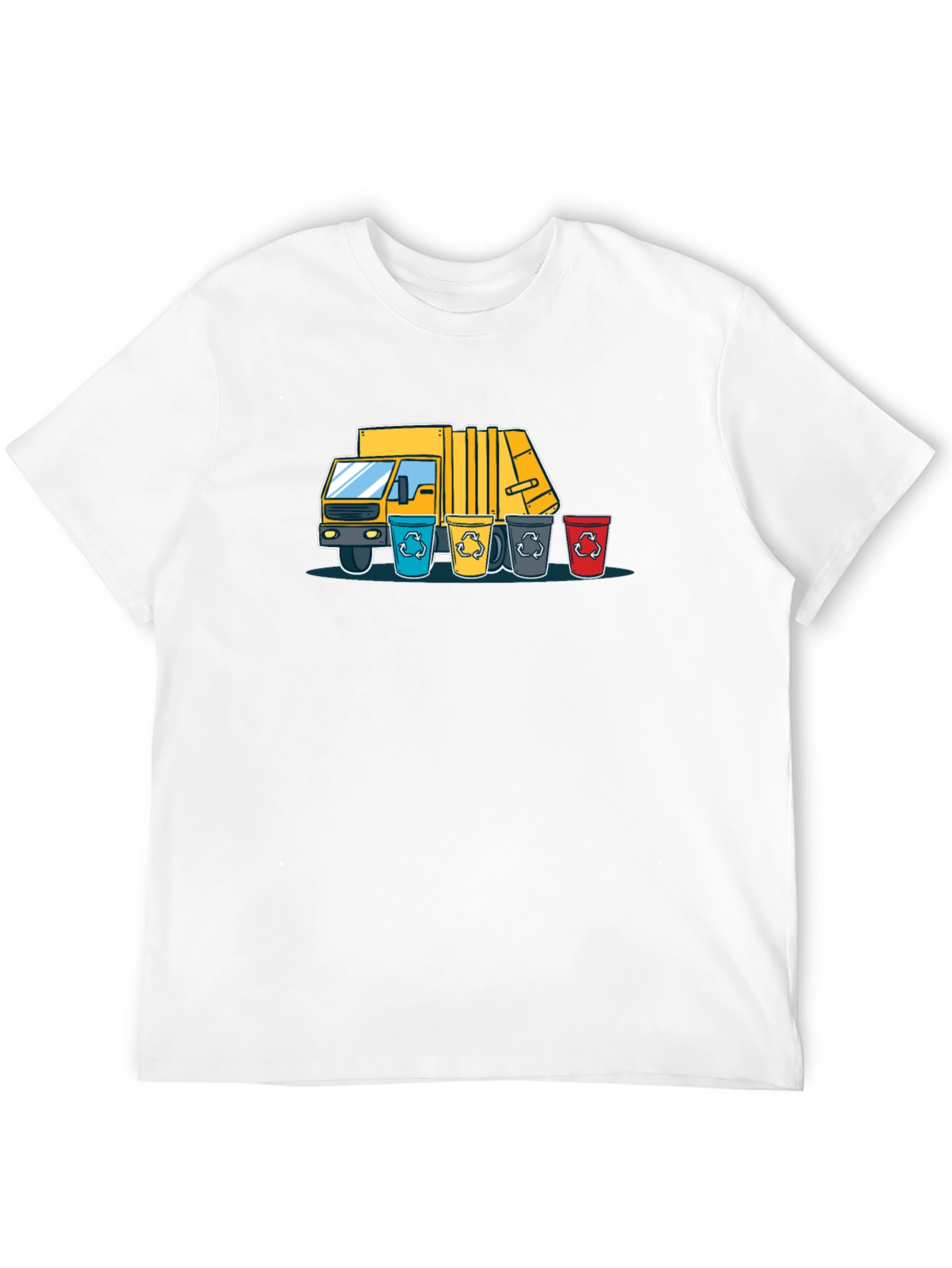 Recycle Truck T-Shirt - Eco-Friendly Graphic Tee