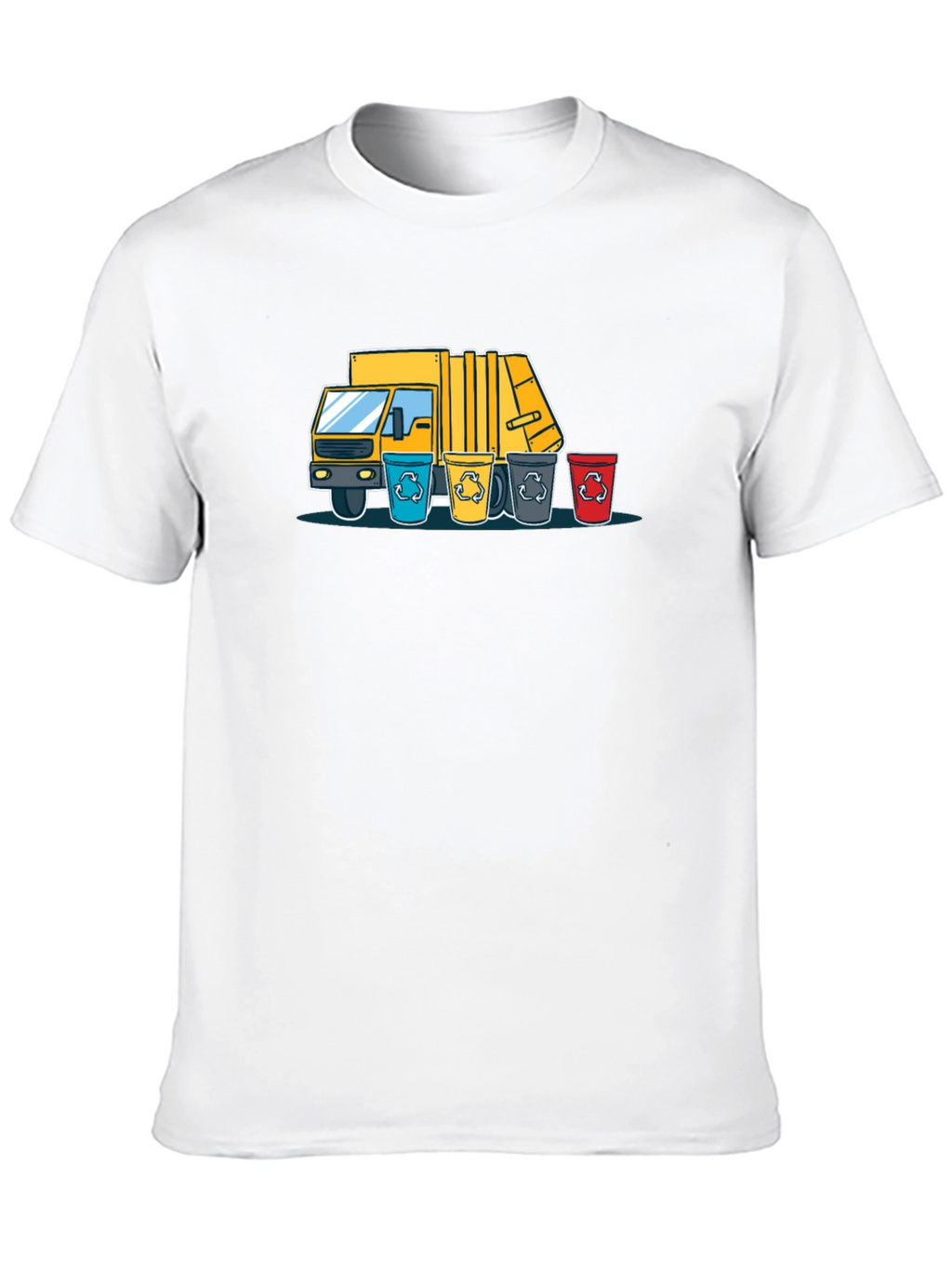 Recycle Truck T-Shirt - Eco-Friendly Graphic Tee
