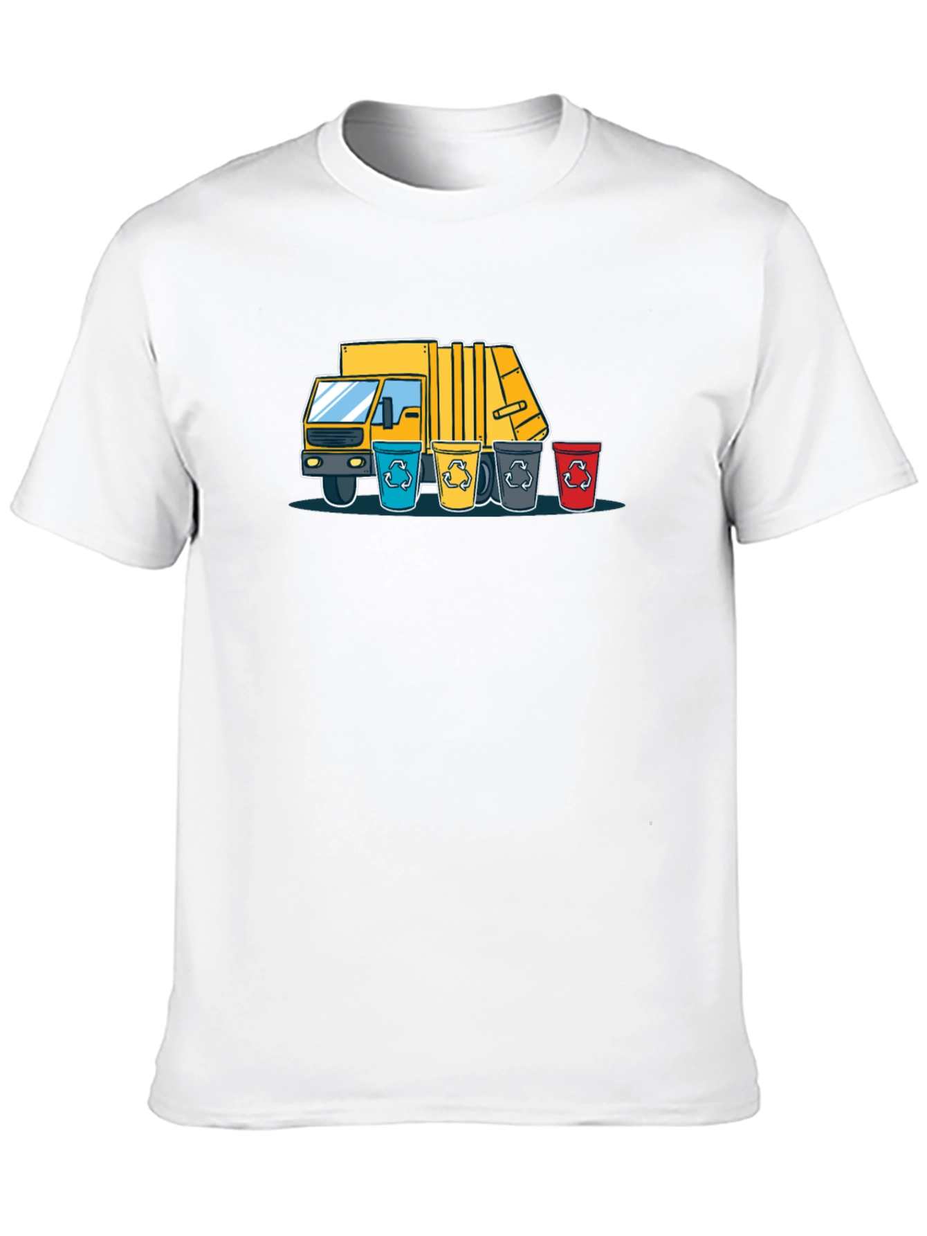 Recycle Truck T-Shirt - Eco-Friendly Graphic Tee
