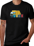 Recycle Truck T-Shirt - Eco-Friendly Graphic Tee