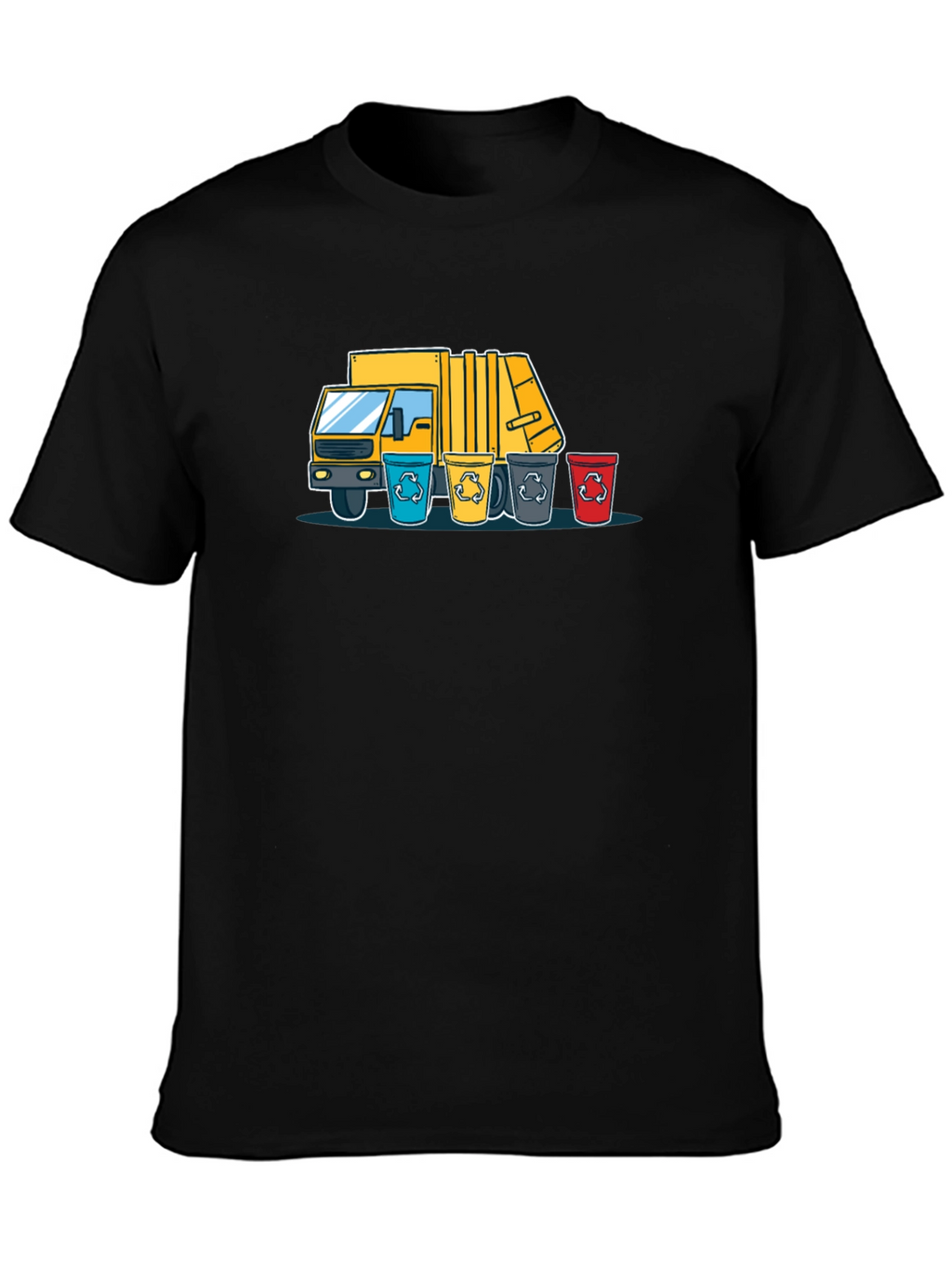 Recycle Truck T-Shirt - Eco-Friendly Graphic Tee