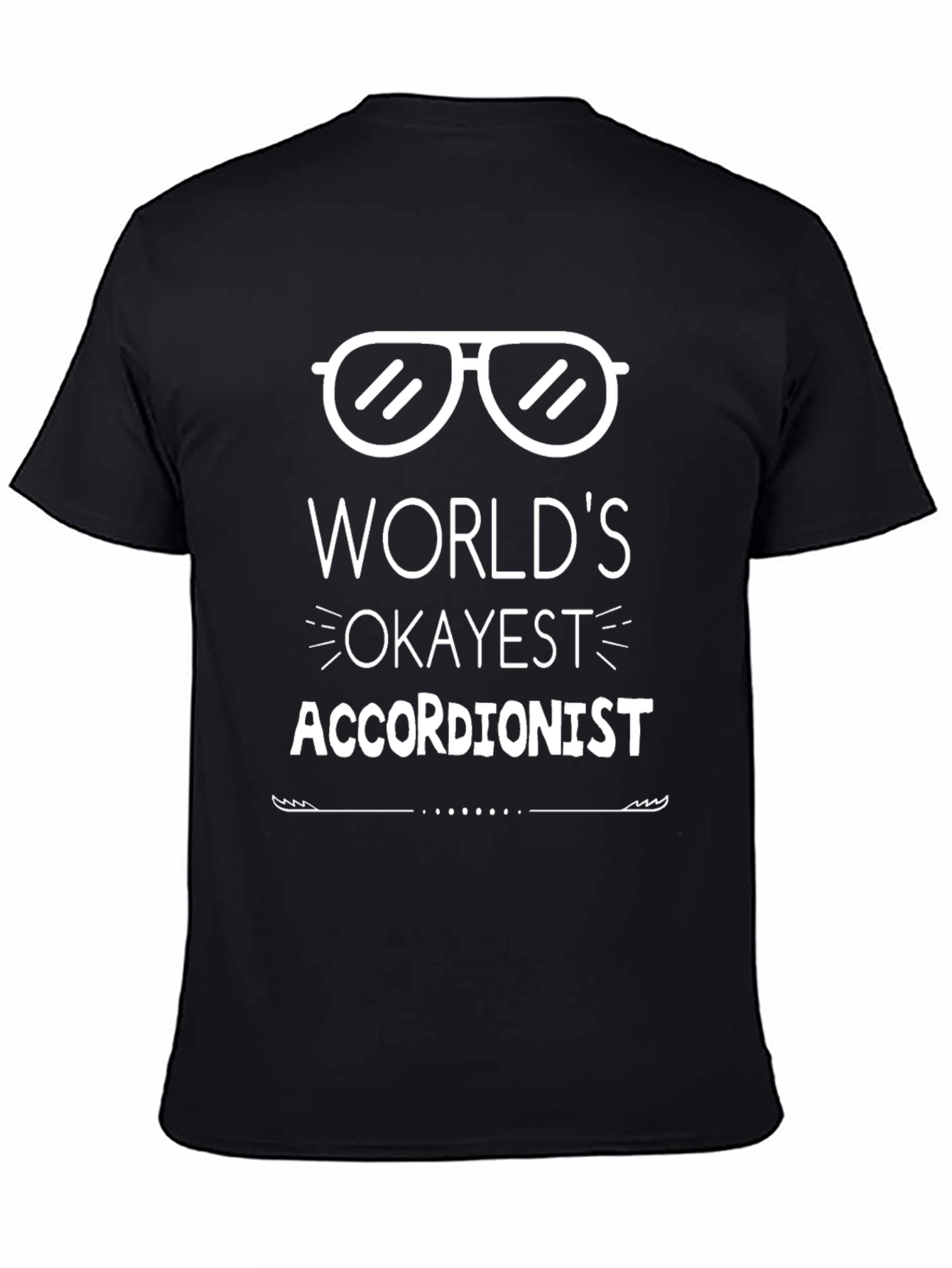 Worlds Okayest Accordionist T-Shirt