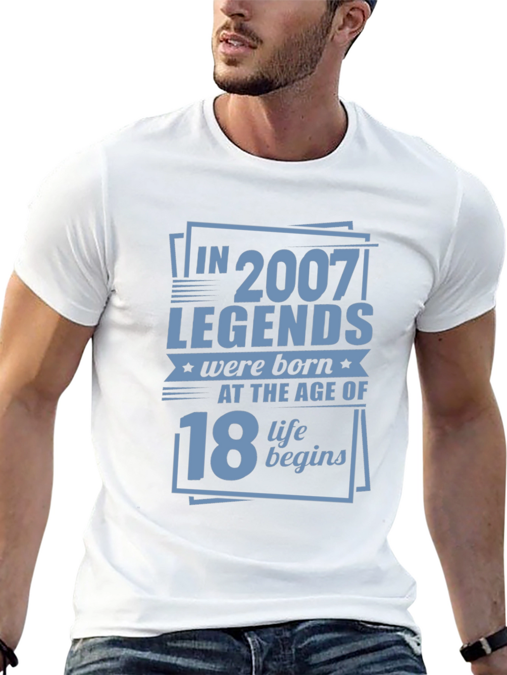 Legends Born in 2007 at Age 18 T-Shirt