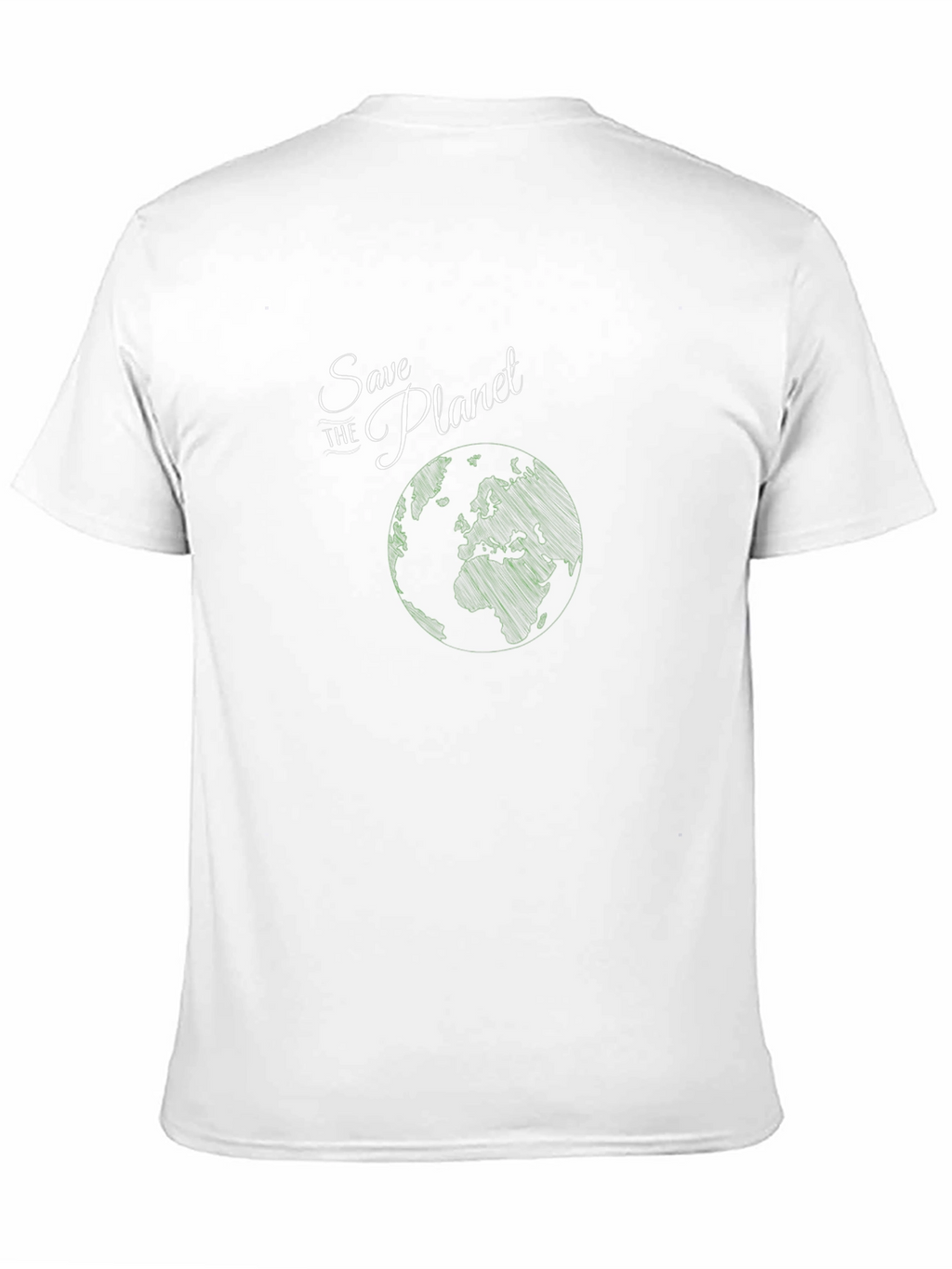 Save the Planet Black Graphic T-Shirt