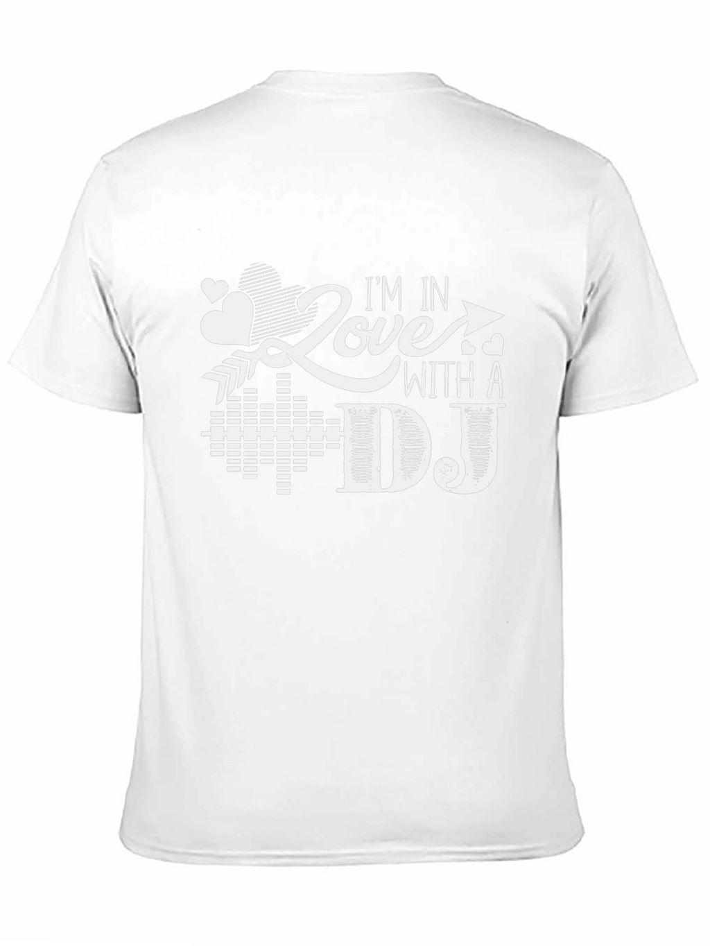 Im In Love With a DJ Black T-Shirt