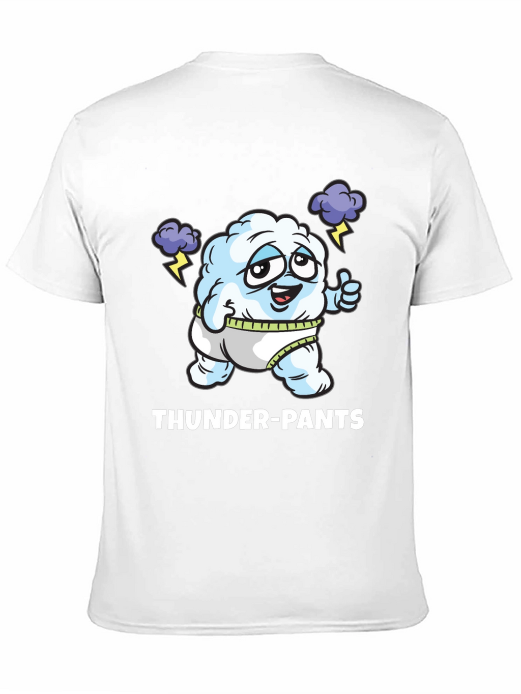 Thunder Pants Funny Graphic T-Shirt