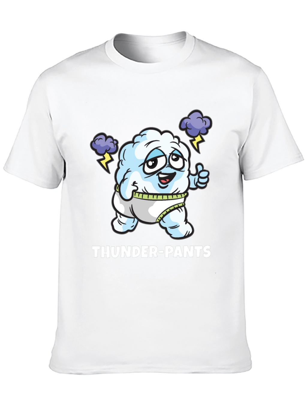 Thunder Pants Funny Graphic T-Shirt