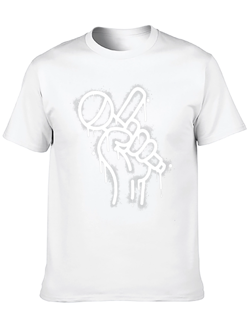 Microphone Graffiti Graphic Tee - Streetwear Style