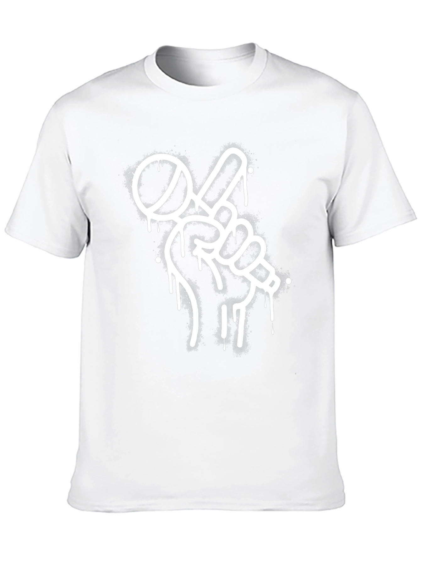 Microphone Graffiti Graphic Tee - Streetwear Style
