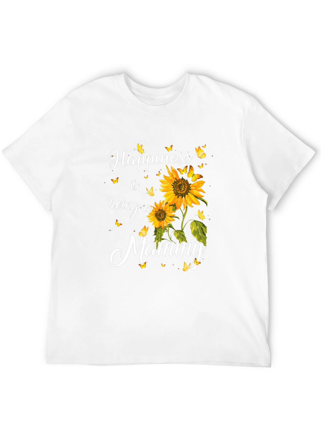 Happiness is Being a Mommy Sunflower T-Shirt