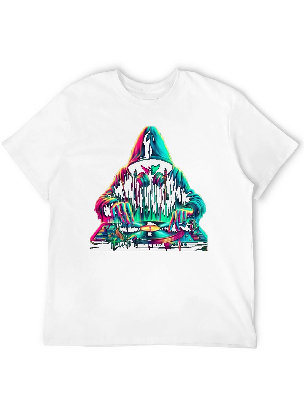 DJ Turntable Graphic T-Shirt