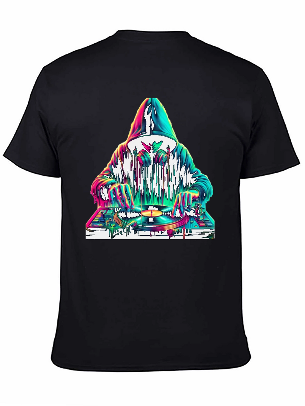 DJ Turntable Graphic T-Shirt