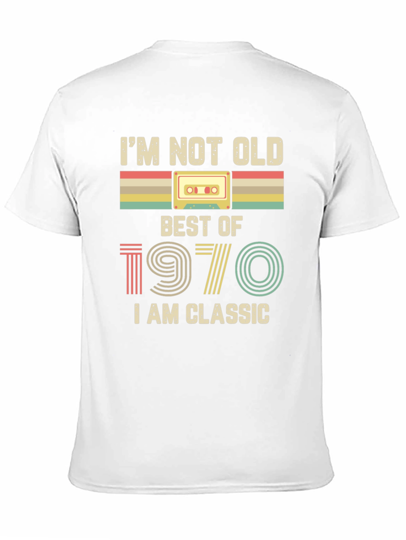 Retro Best of 1970 Graphic Tee
