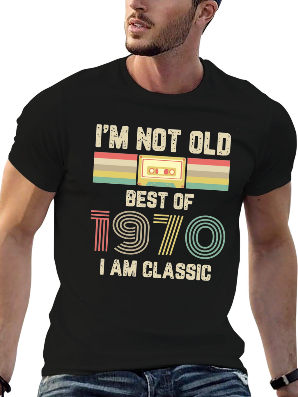 Retro Best of 1970 Graphic Tee
