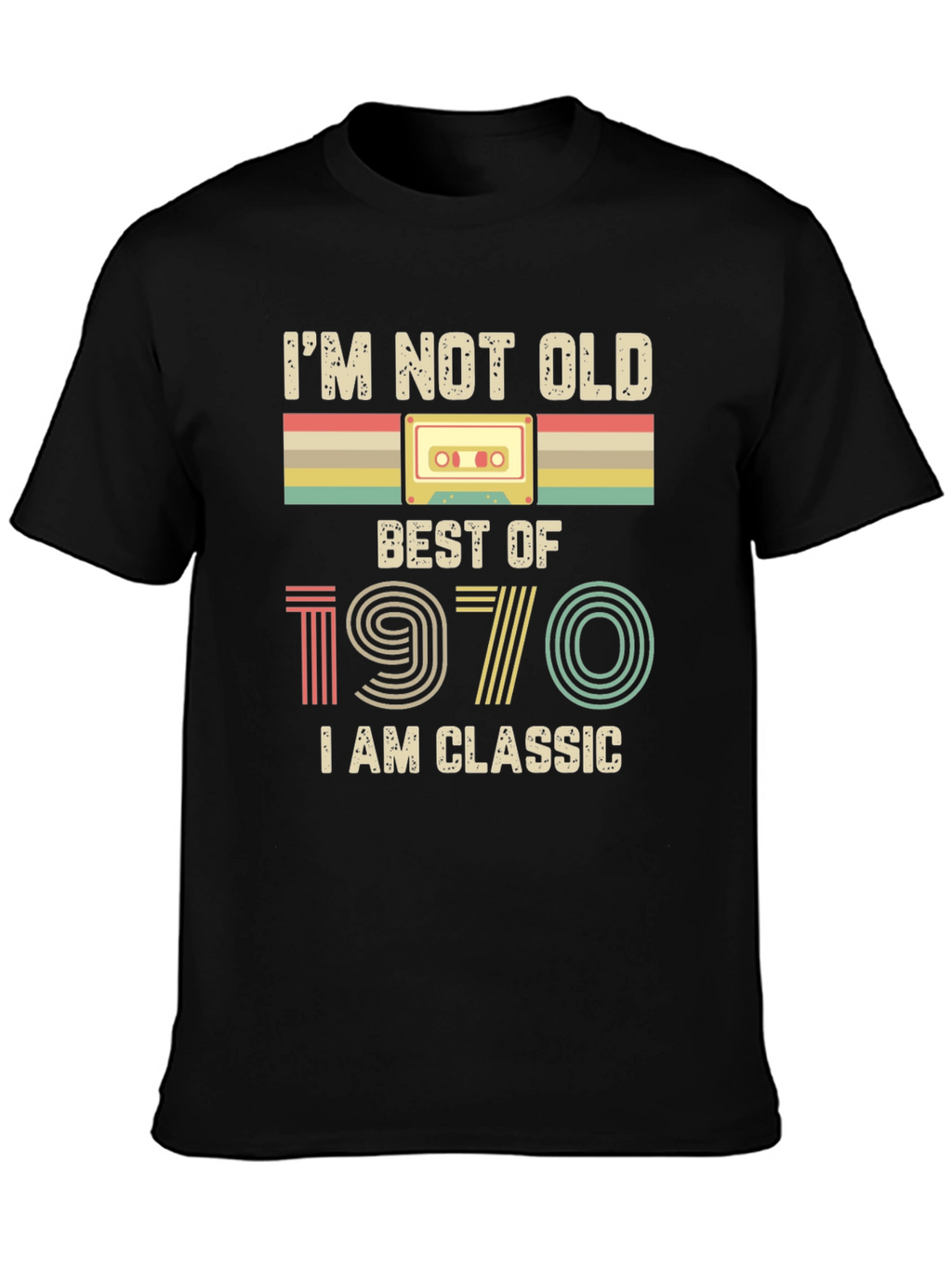 Retro Best of 1970 Graphic Tee