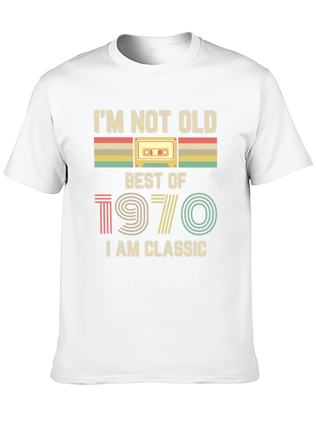 Retro Best of 1970 Graphic Tee