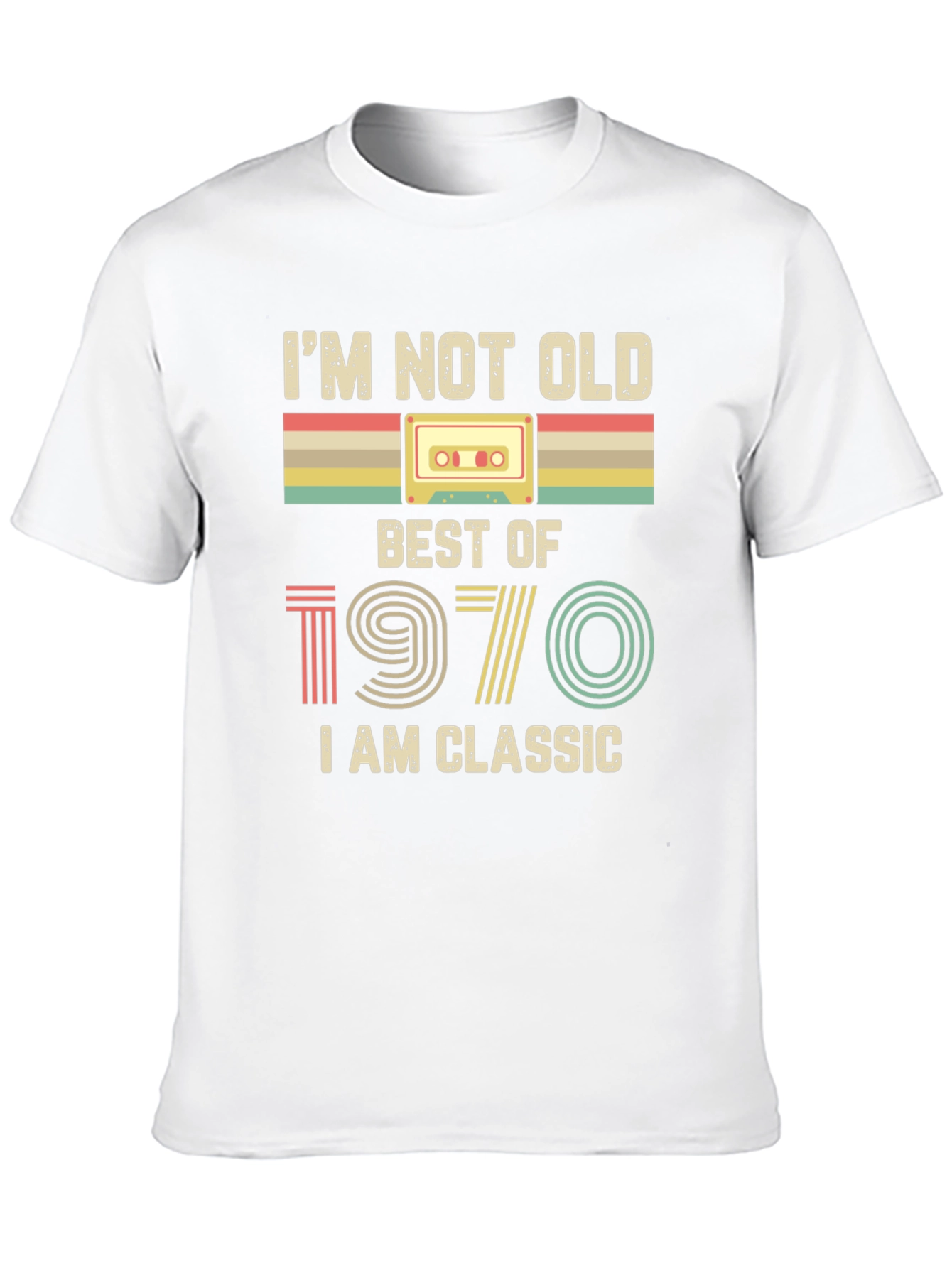 Retro Best of 1970 Graphic Tee