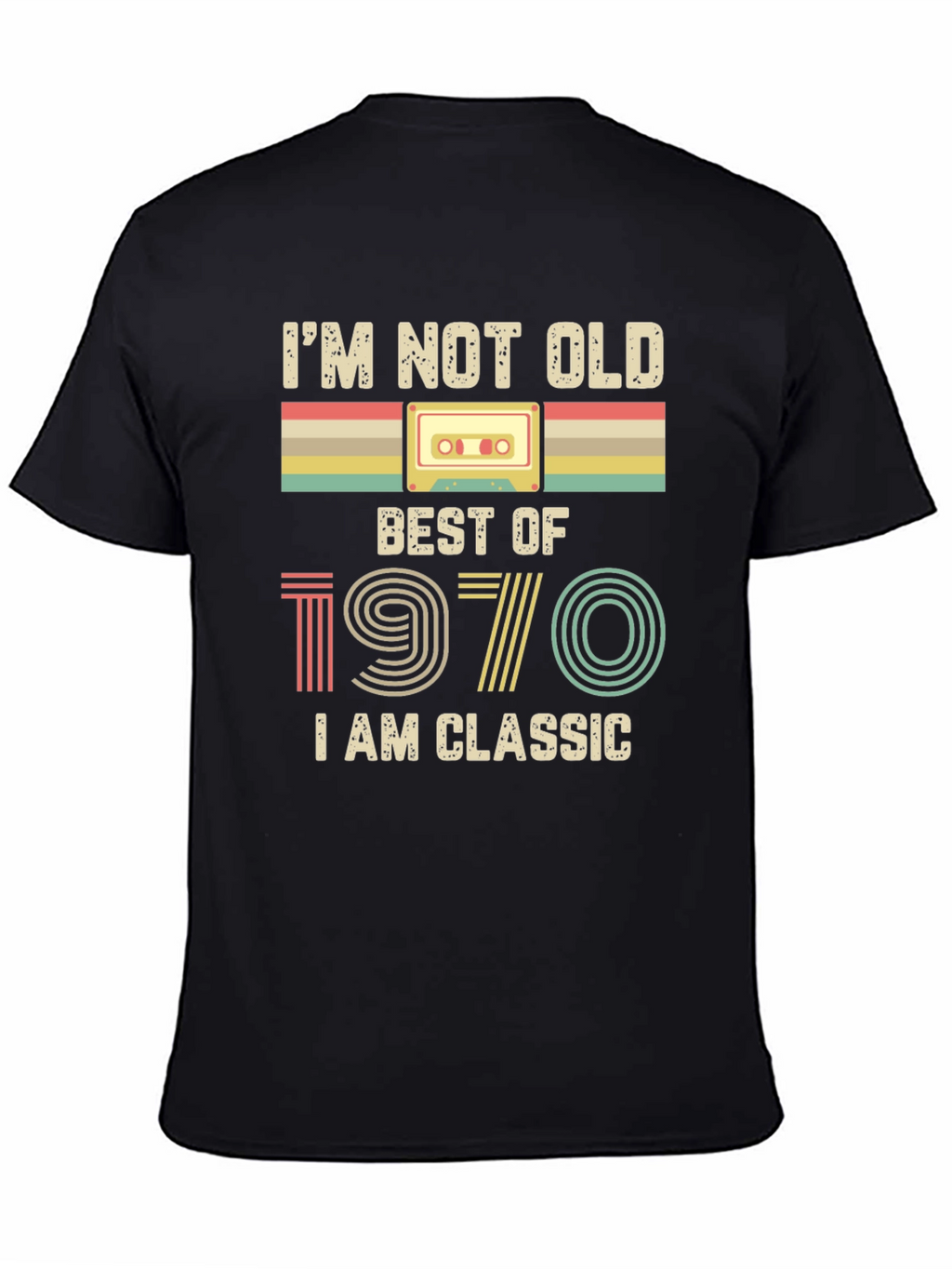 Retro Best of 1970 Graphic Tee