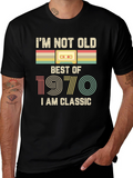 Retro Best of 1970 Graphic Tee