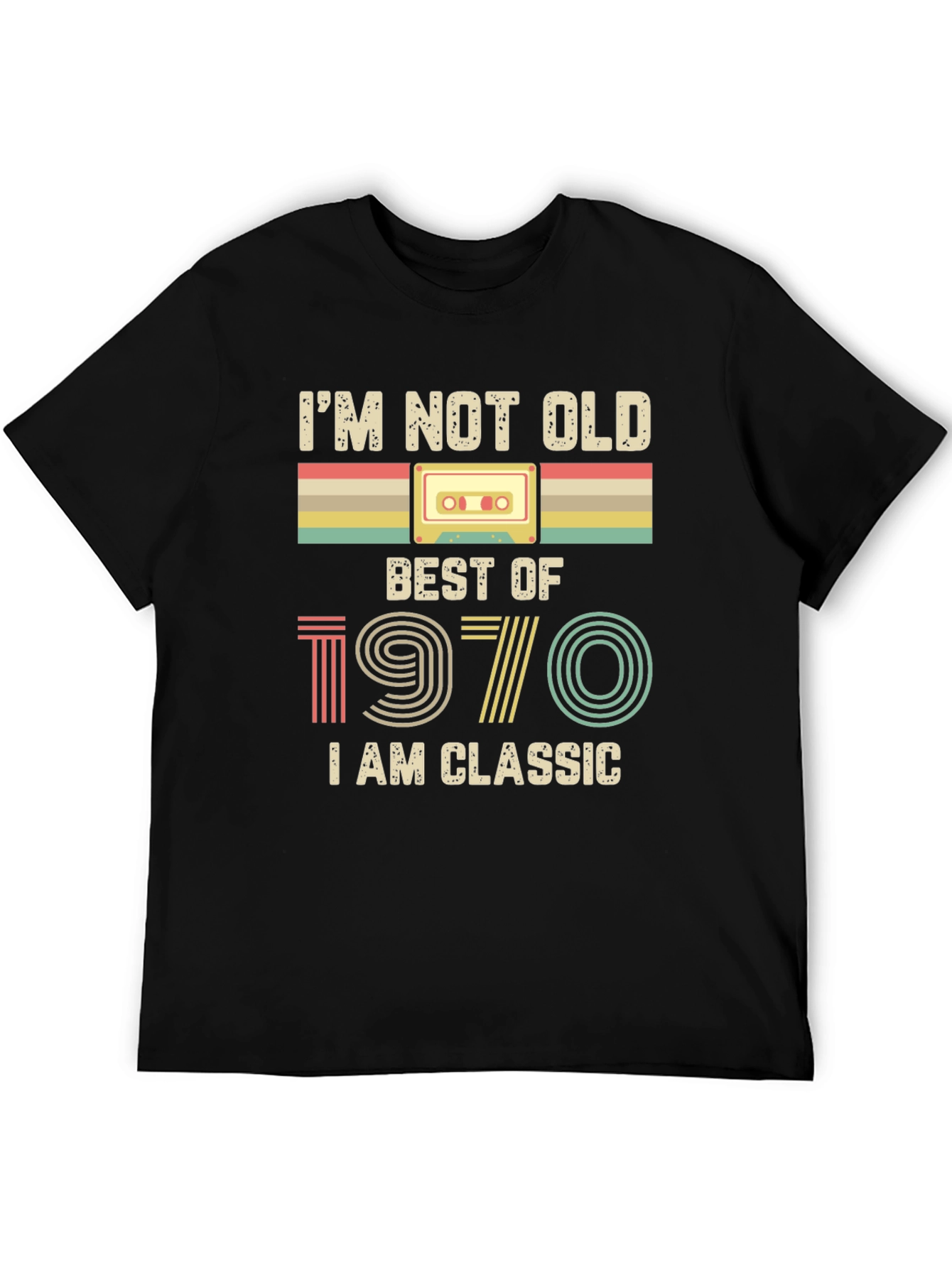 Retro Best of 1970 Graphic Tee