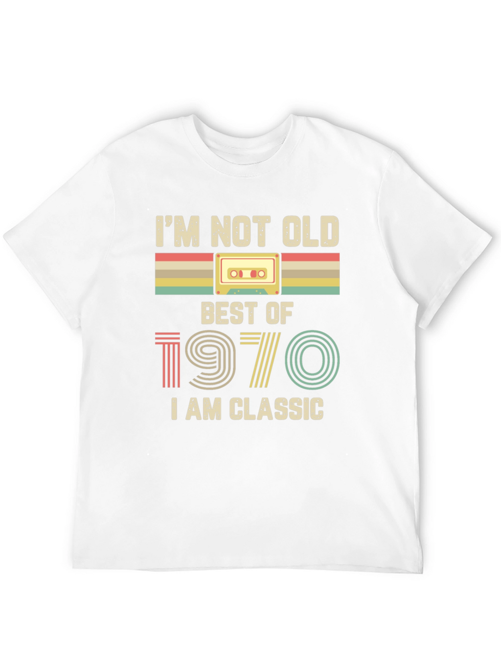 Retro Best of 1970 Graphic Tee
