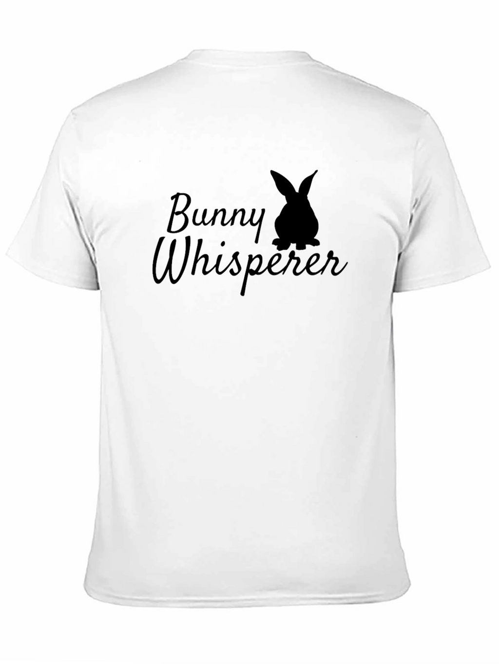Bunny Whisperer Black T-Shirt - Novelty Graphic Tee