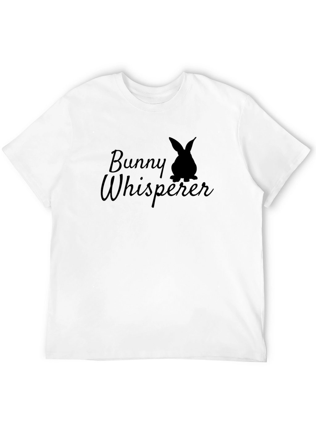 Bunny Whisperer Black T-Shirt - Novelty Graphic Tee