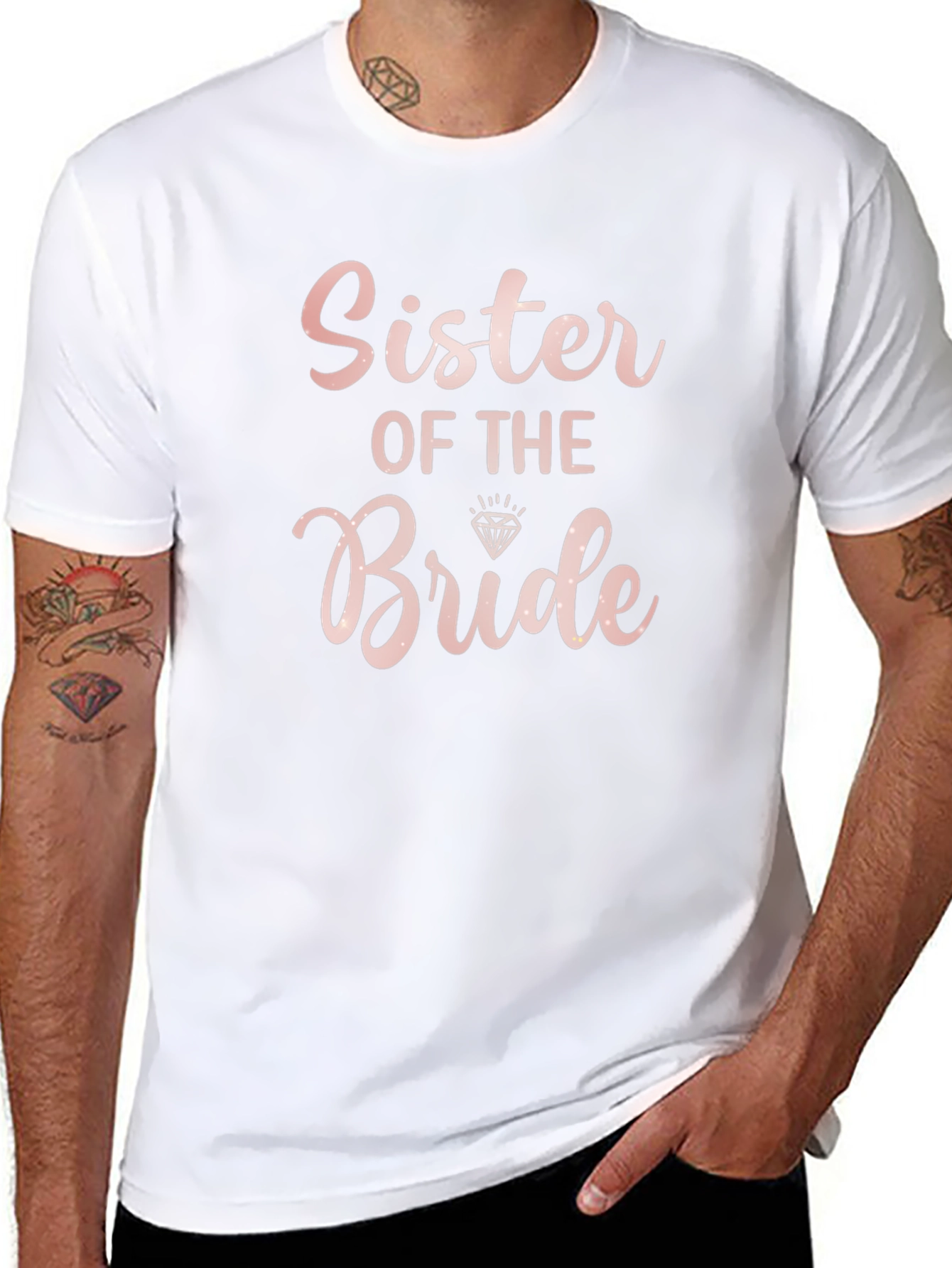 Sister of the Bride T-Shirt - Bridal Party Tee