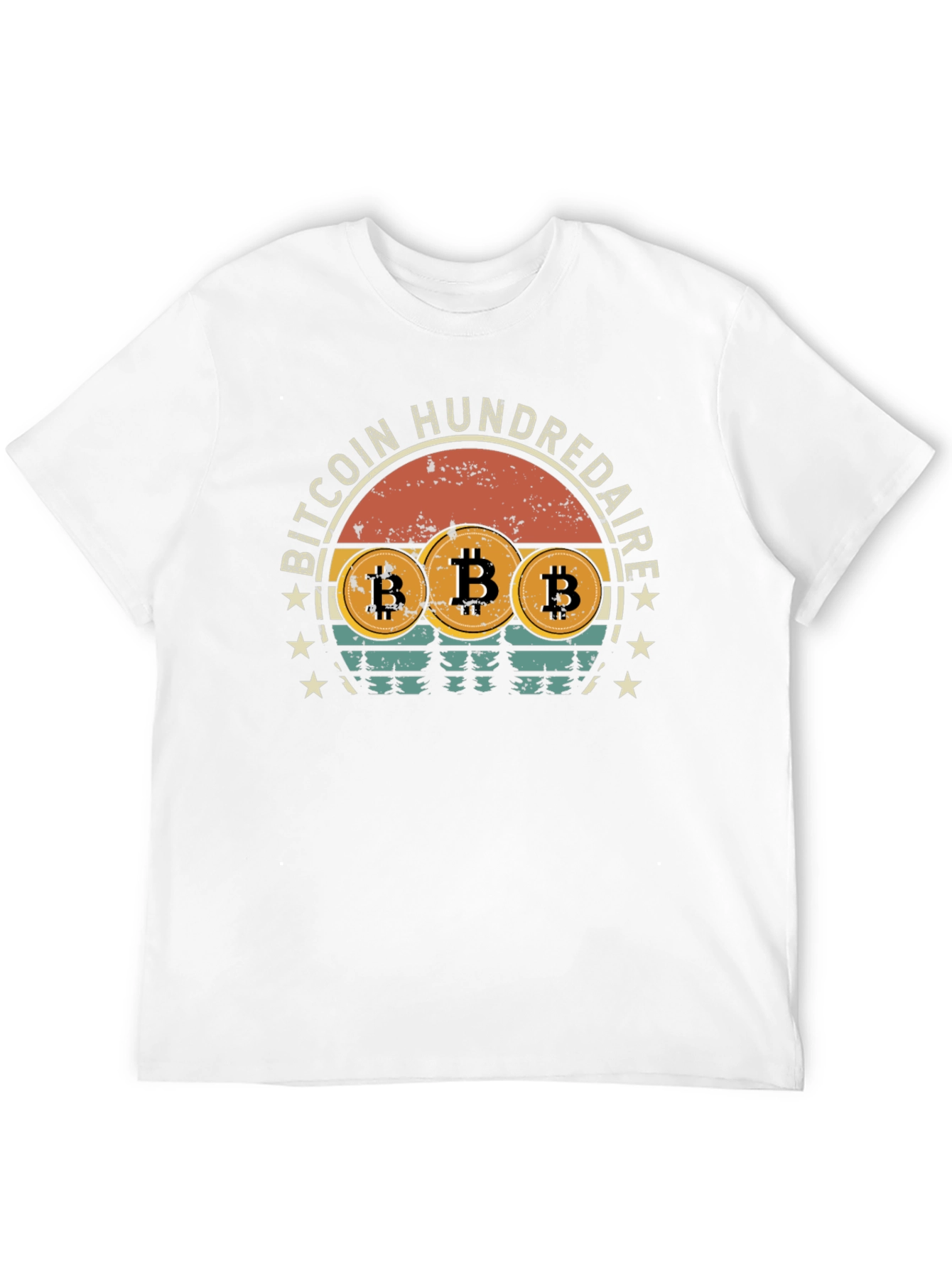 Bitcoin HundreDAIRE Retro T-Shirt