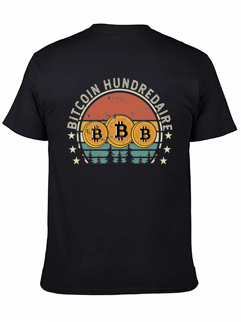 Bitcoin HundreDAIRE Retro T-Shirt