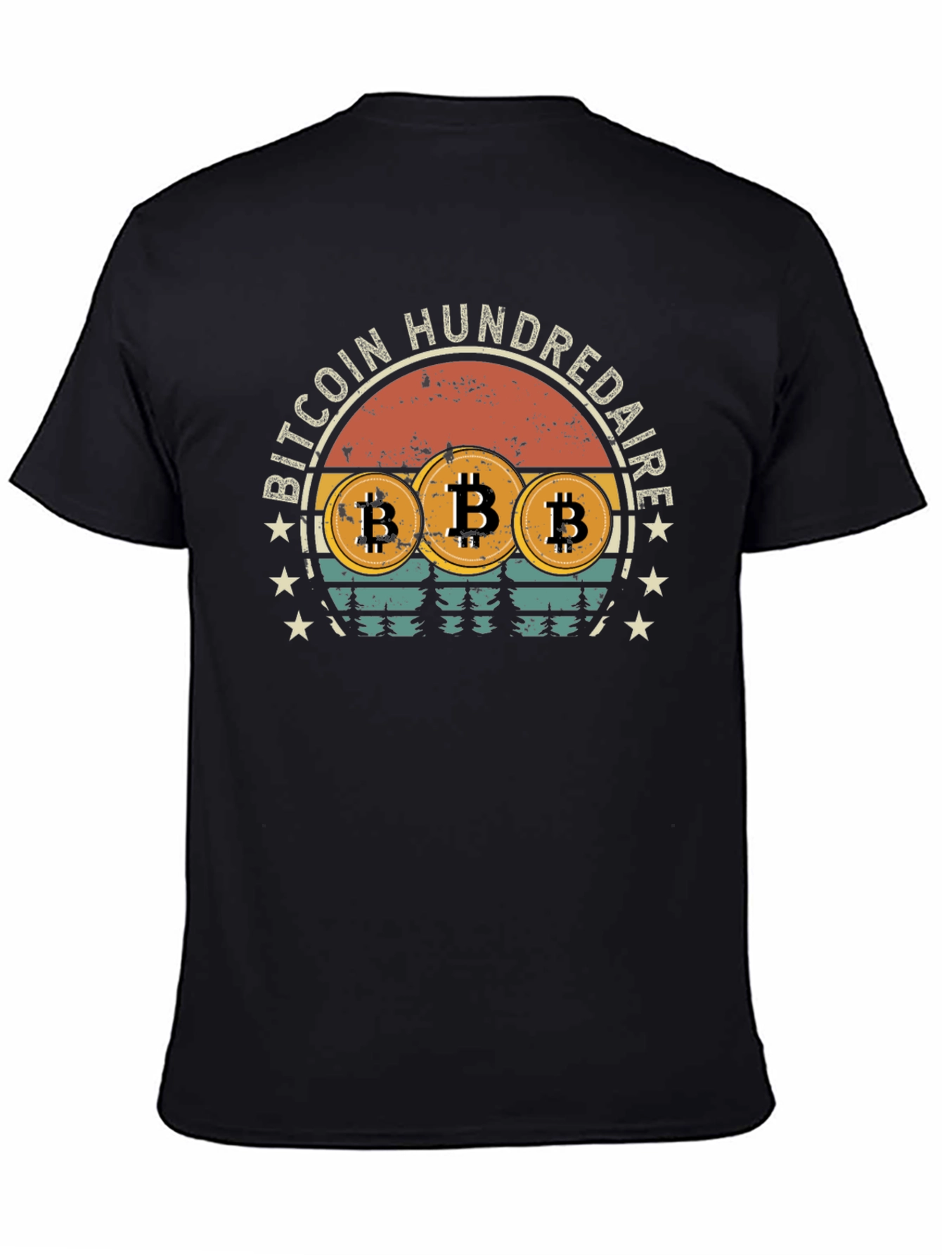 Bitcoin HundreDAIRE Retro T-Shirt