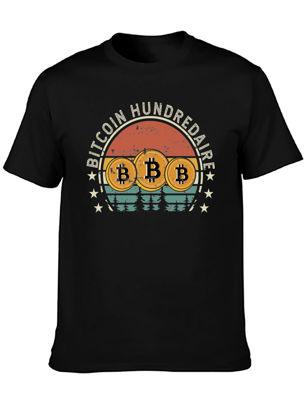 Bitcoin HundreDAIRE Retro T-Shirt