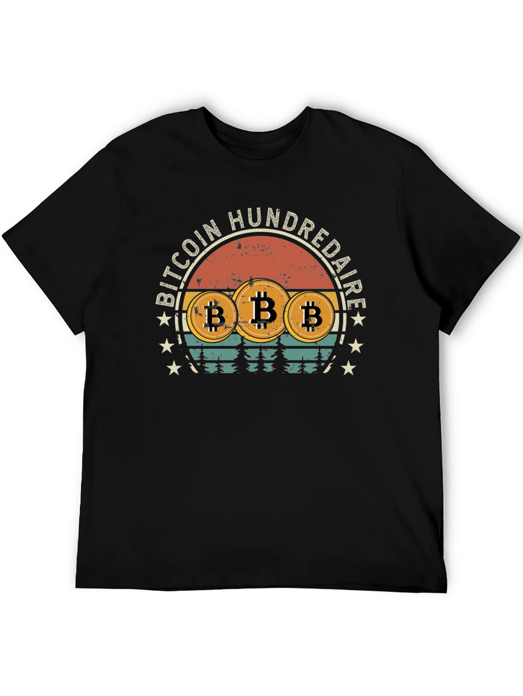 Bitcoin HundreDAIRE Retro T-Shirt