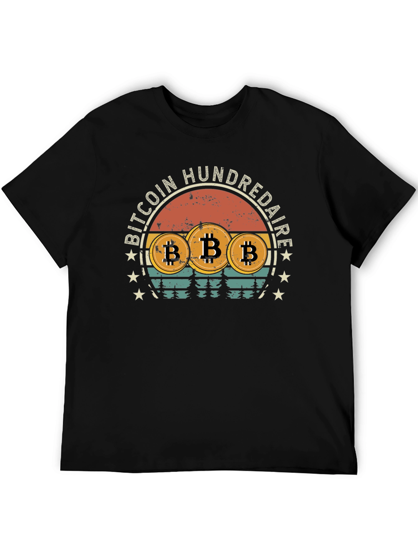 Bitcoin HundreDAIRE Retro T-Shirt