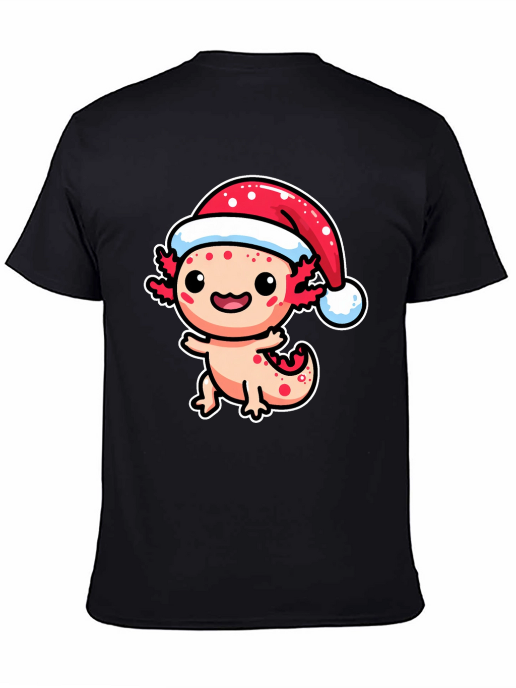 Festive Axolotl Christmas T-Shirt