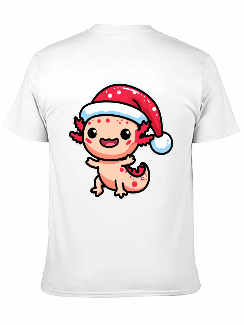 Festive Axolotl Christmas T-Shirt