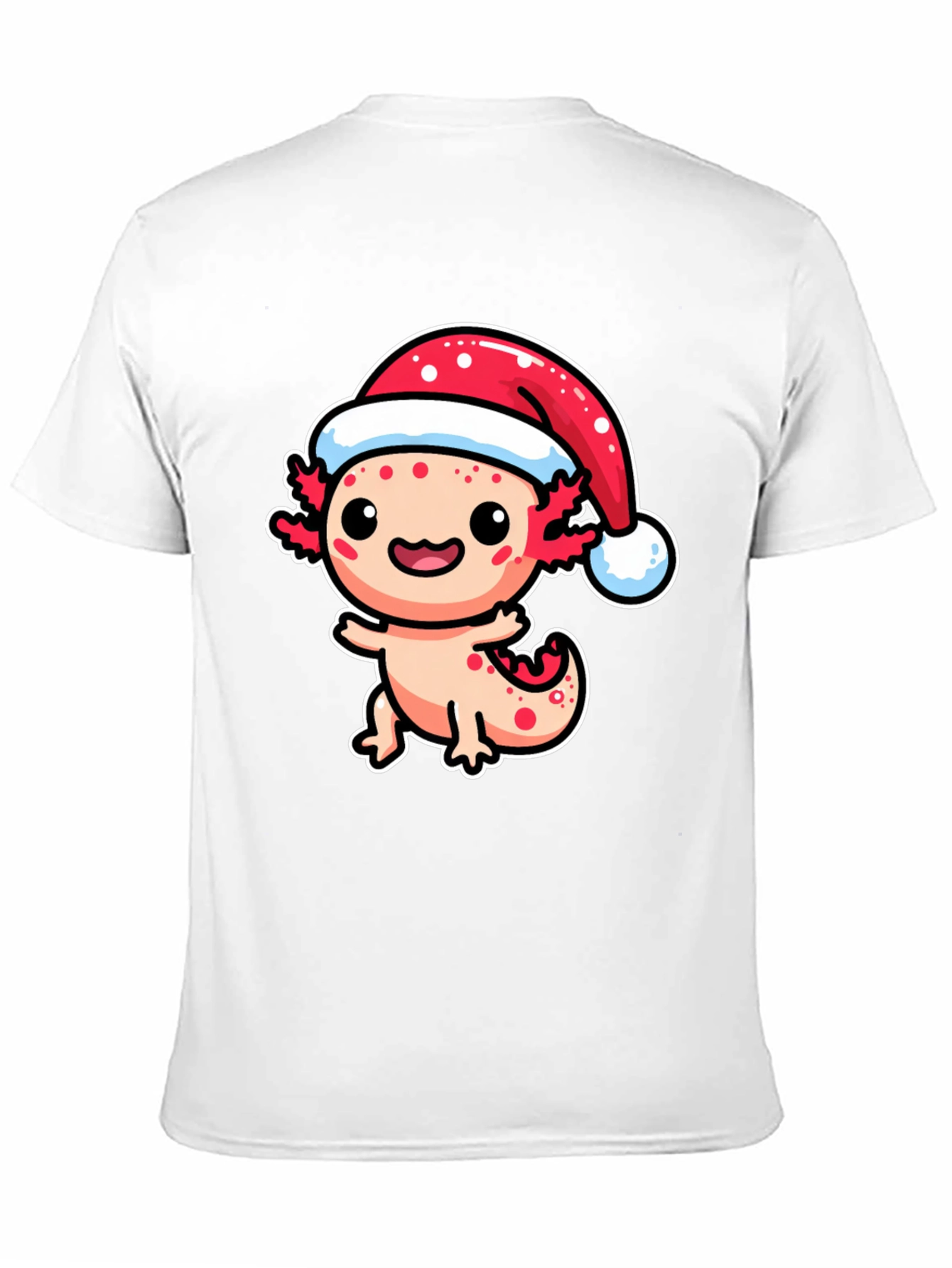 Festive Axolotl Christmas T-Shirt