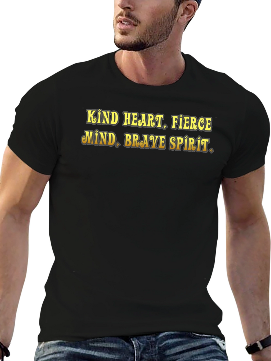 Kind Heart Brave Spirit Graphic Tee