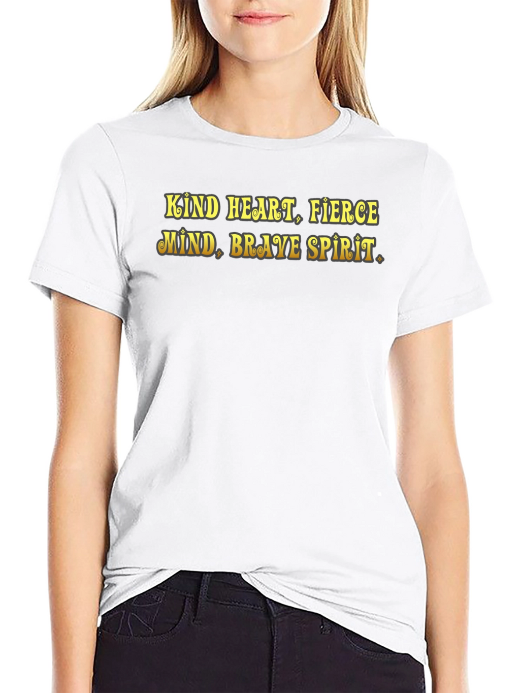 Kind Heart Brave Spirit Graphic Tee